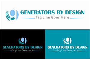 Logo Design by Pearl Jenkins for Generators By Design LLC | Design: #30974091