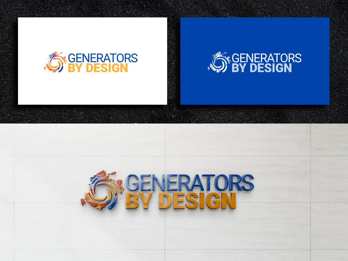 Logo Design by ArtSamurai for Generators By Design LLC | Design #30980707