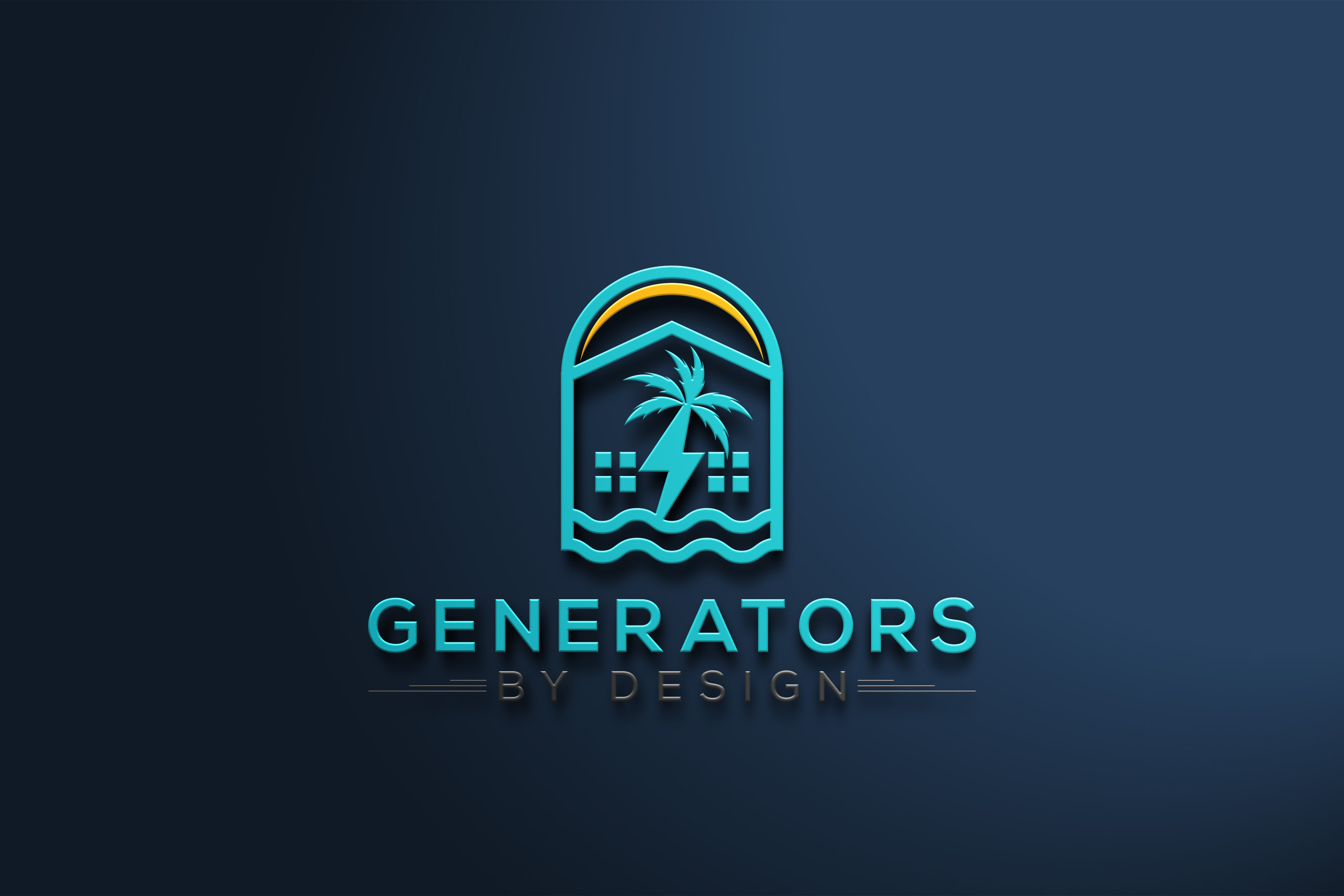 Logo Design by Deziners Zone for Generators By Design LLC | Design #30964746