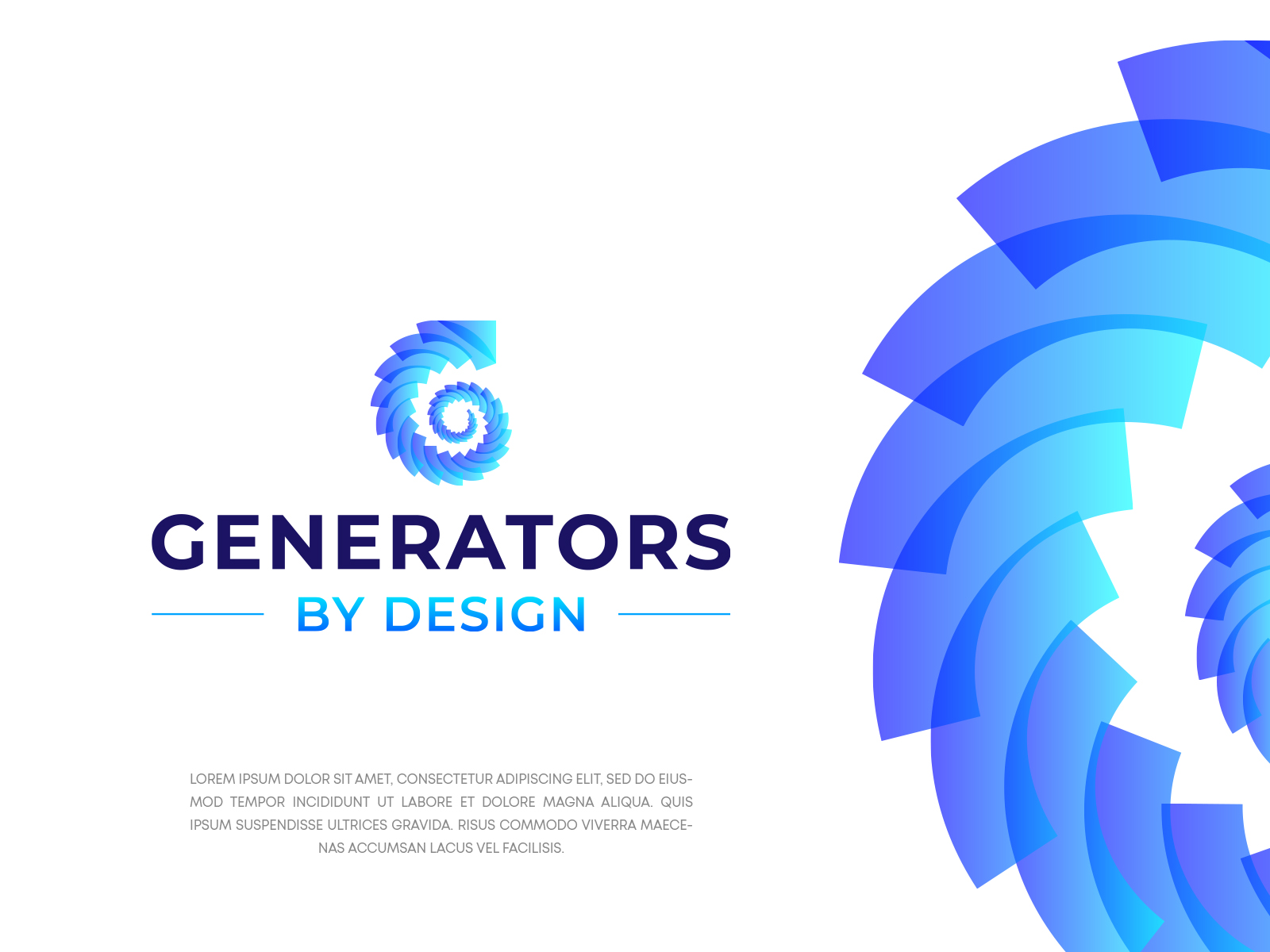 Logo Design by vramar.roy for Generators By Design LLC | Design #30960323