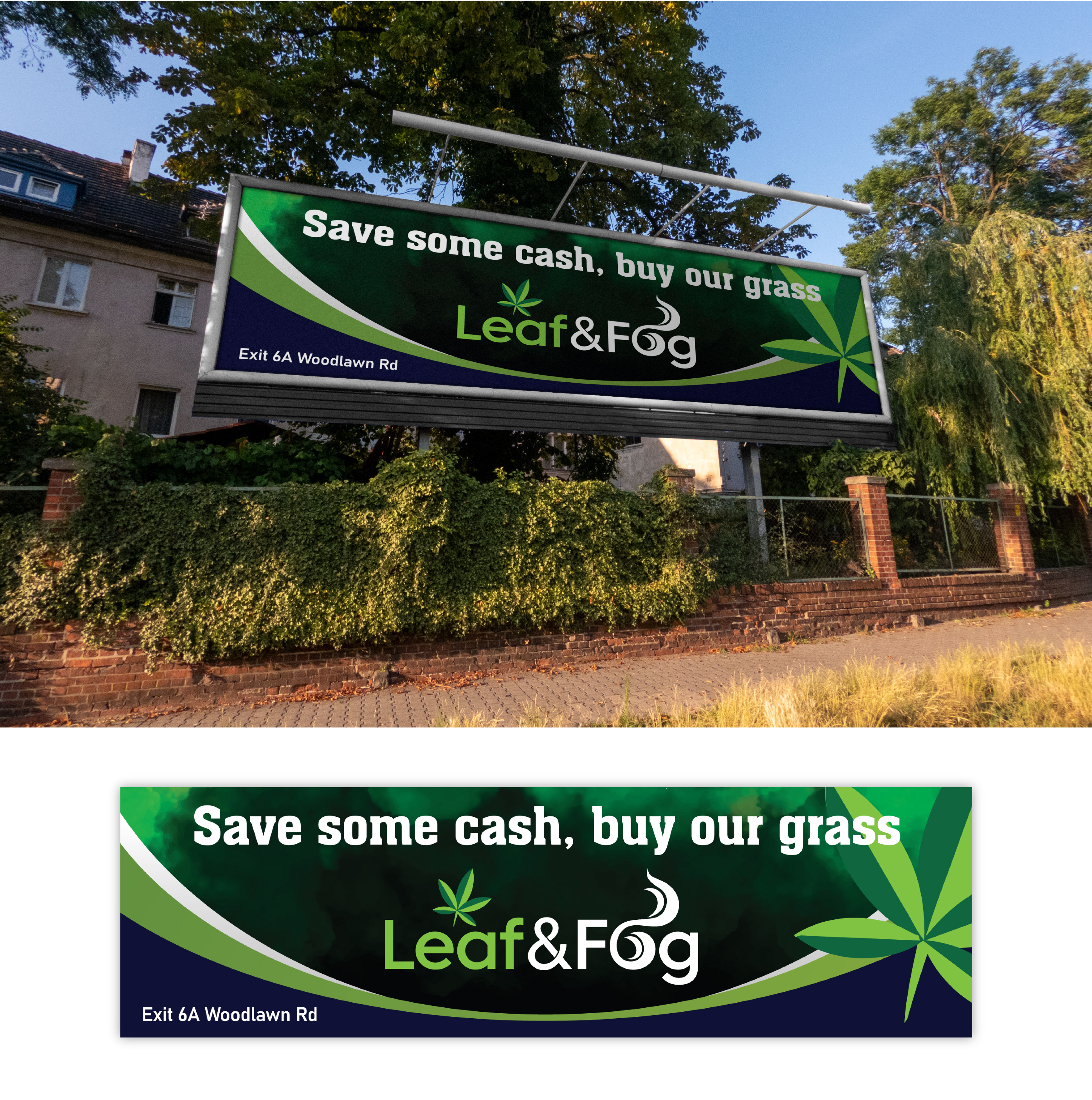 Billboard Design by StromDesignHub for Saratoga Vapor Store, LLC | Design #30980382