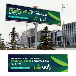 Diseño de Cartelera por StromDesignHub para Saratoga Vapor Store, LLC | Diseño: #30980384