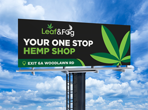 Diseño de Cartelera por WellDesign para Saratoga Vapor Store, LLC | Diseño: #31067451