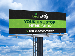 Diseño de Cartelera por WellDesign para Saratoga Vapor Store, LLC | Diseño: #31067452