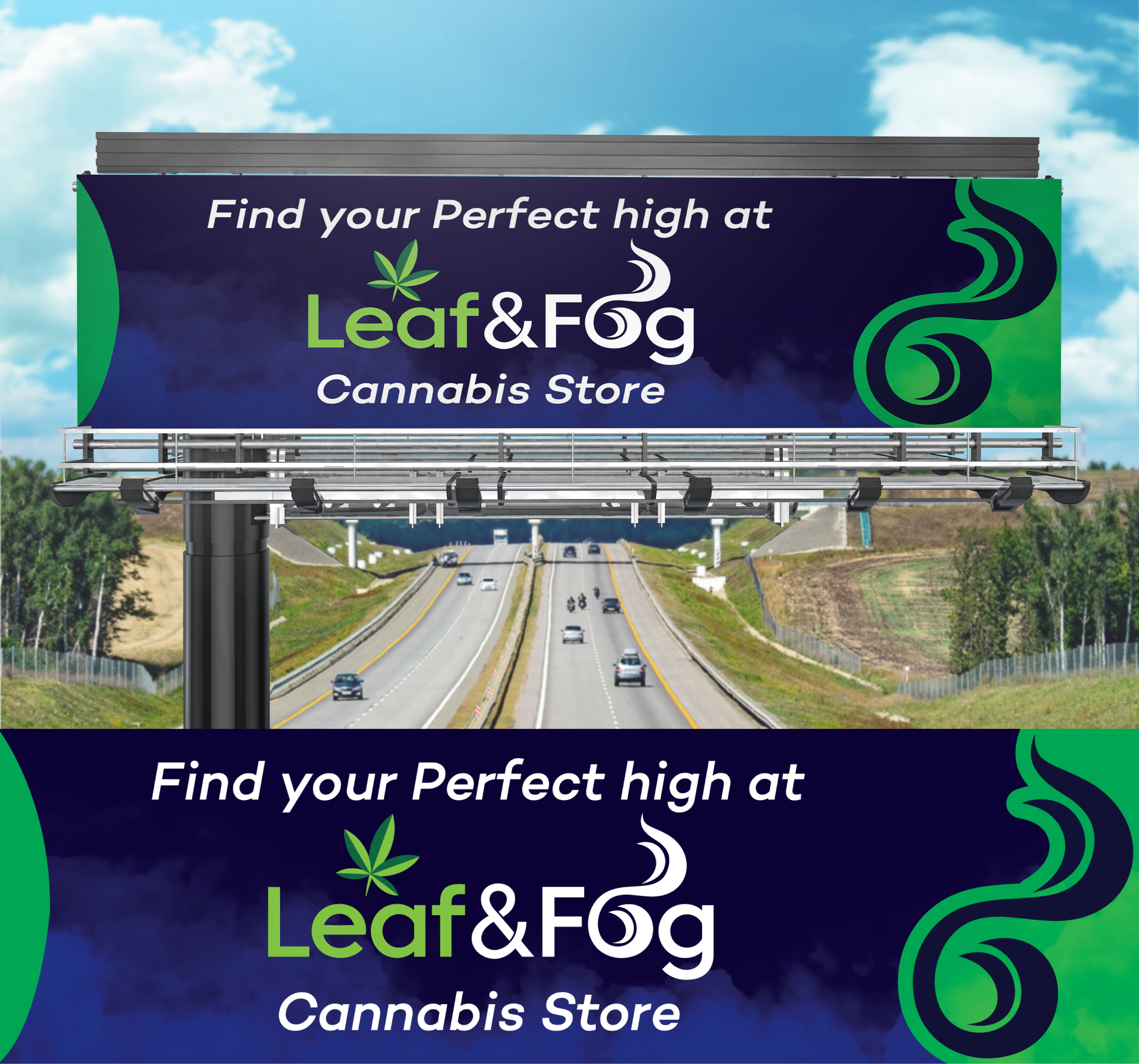 Billboard Design by Impressive Sol for Saratoga Vapor Store, LLC | Design #30979942
