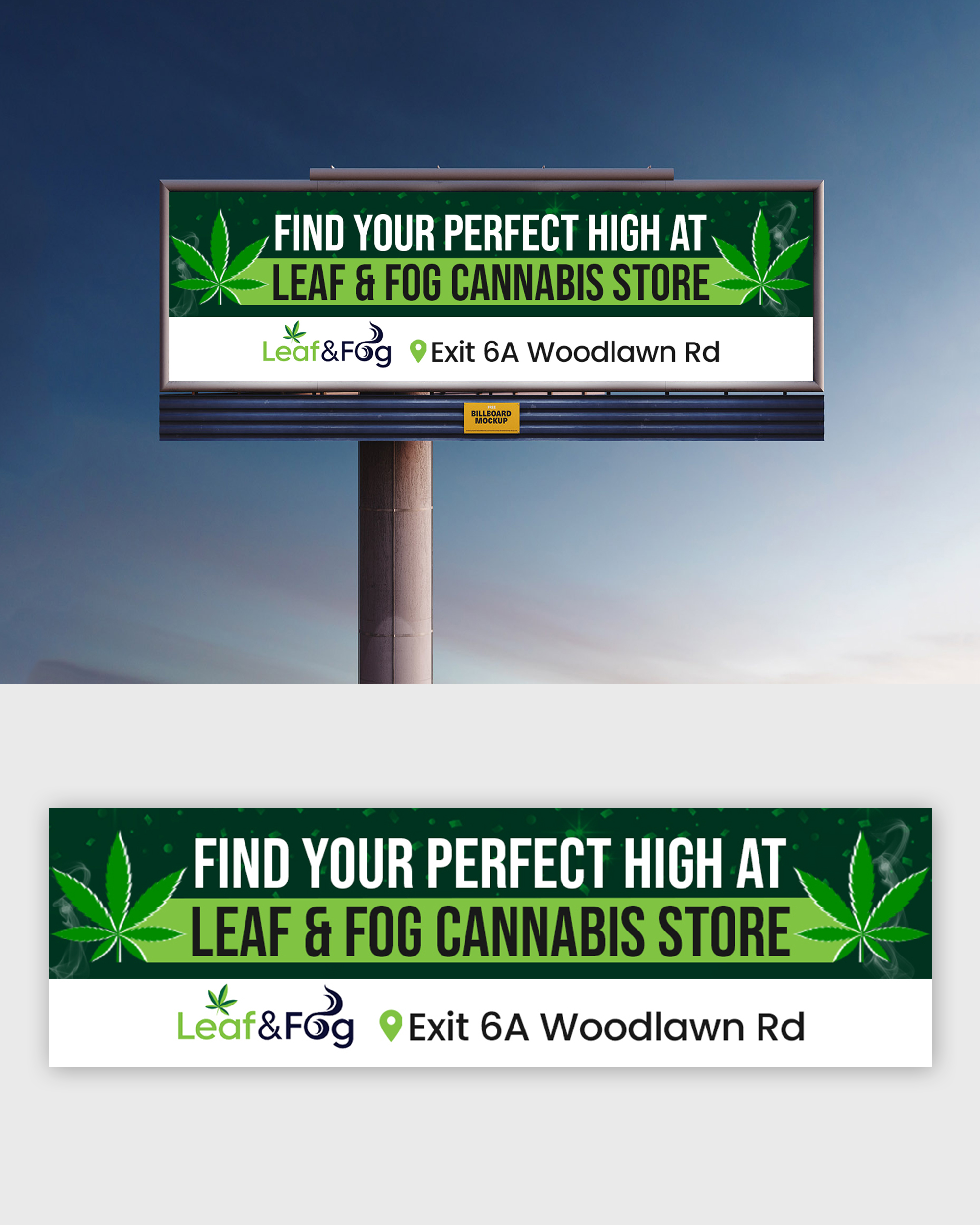 Billboard Design by debdesign for Saratoga Vapor Store, LLC | Design #30980309