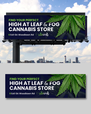 Diseño de Cartelera por debdesign para Saratoga Vapor Store, LLC | Diseño: #30980319