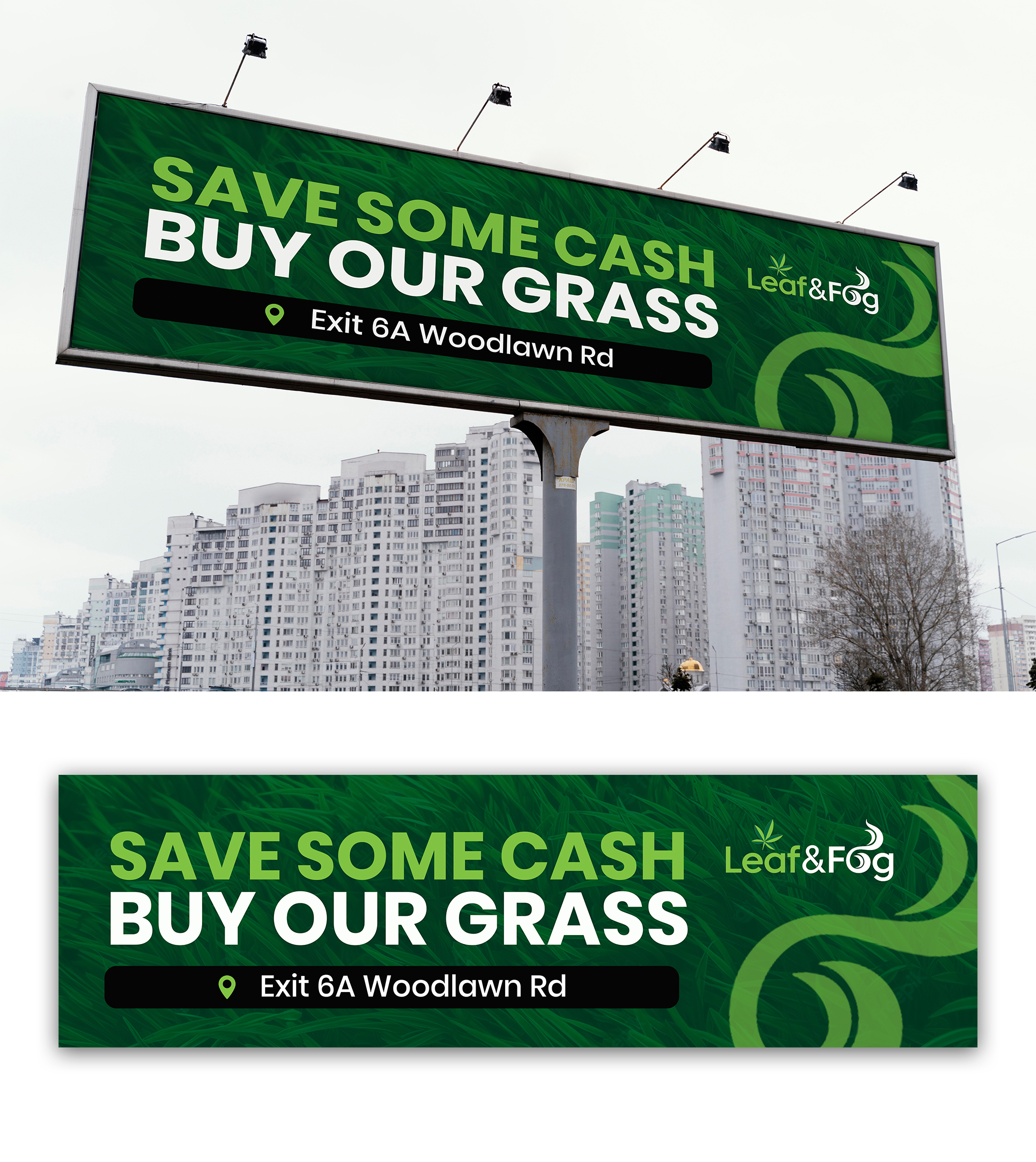 Billboard Design by debdesign for Saratoga Vapor Store, LLC | Design #30983855