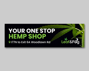 Diseño de Cartelera por debdesign para Saratoga Vapor Store, LLC | Diseño: #31057102