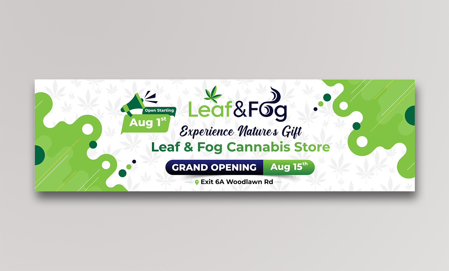 Billboard Design by ecorokerz for Saratoga Vapor Store, LLC | Design #30981654