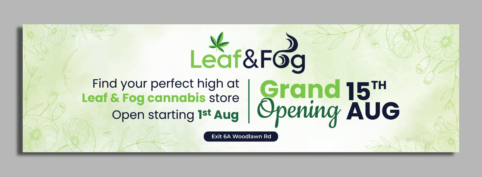 Billboard Design by ecorokerz for Saratoga Vapor Store, LLC | Design #30981910