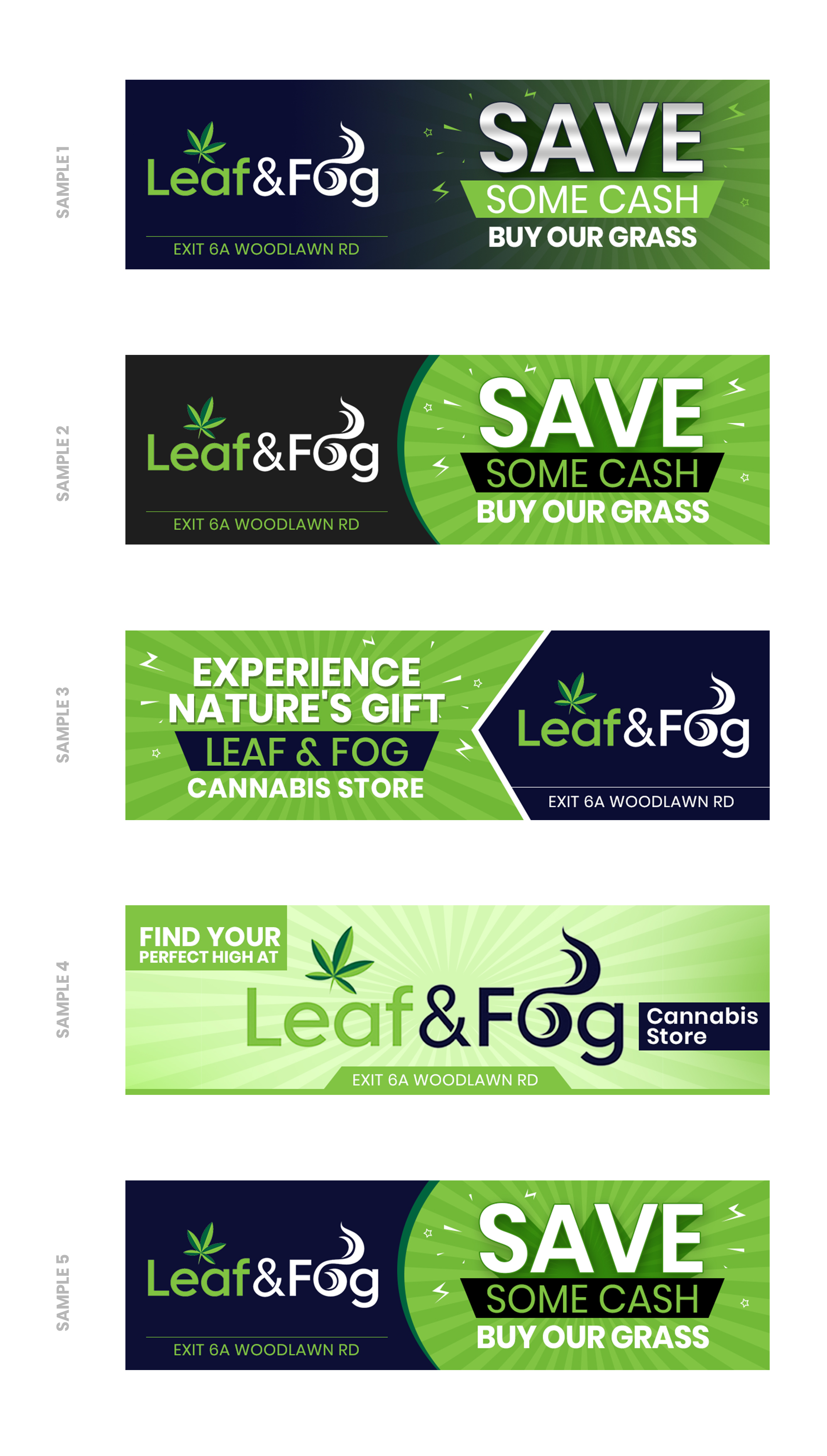 Billboard Design by ARTOGRAPHY for Saratoga Vapor Store, LLC | Design #30992707