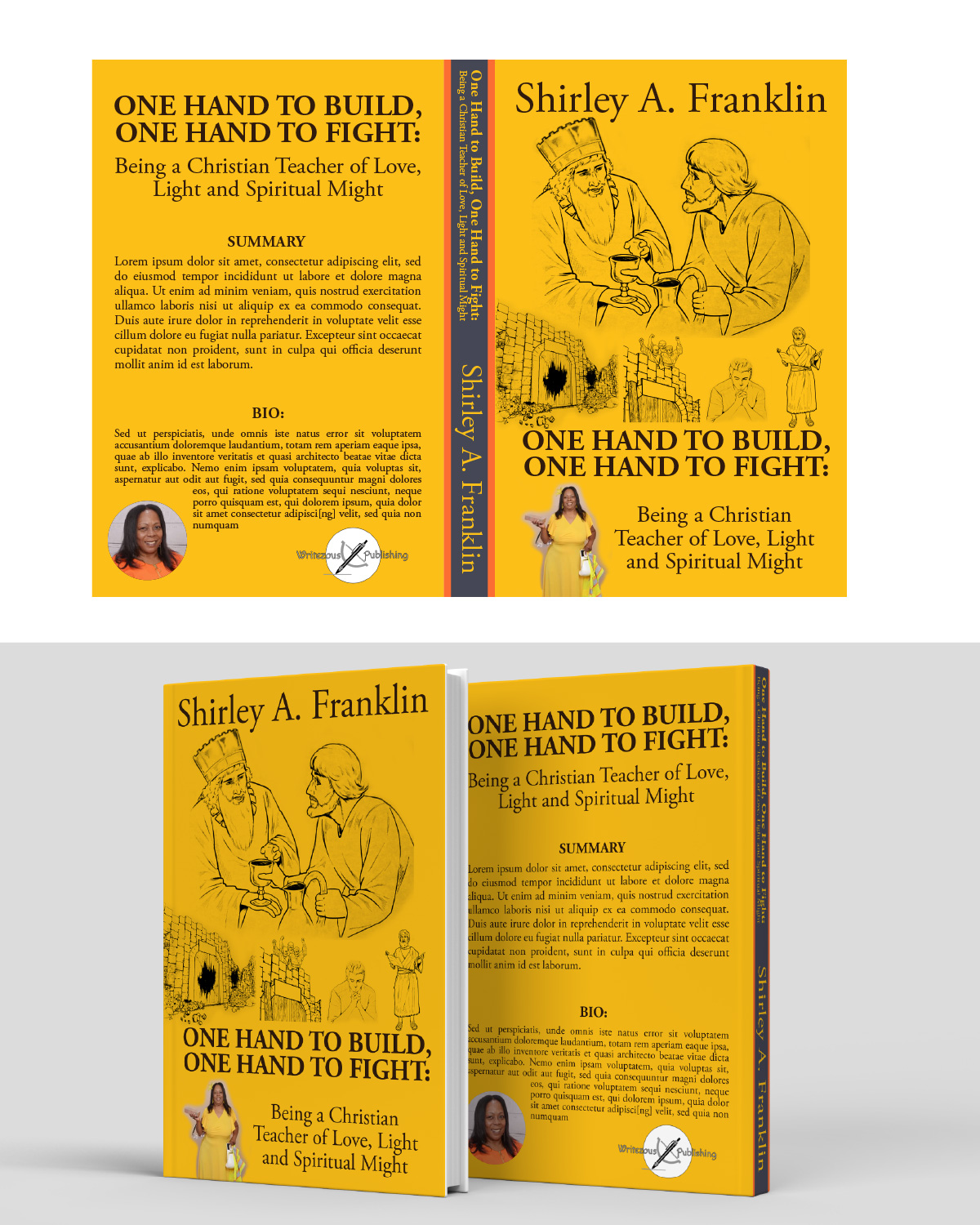 Diseño de portada de libro por Sergio Coelho para este proyecto | Diseño #30990663