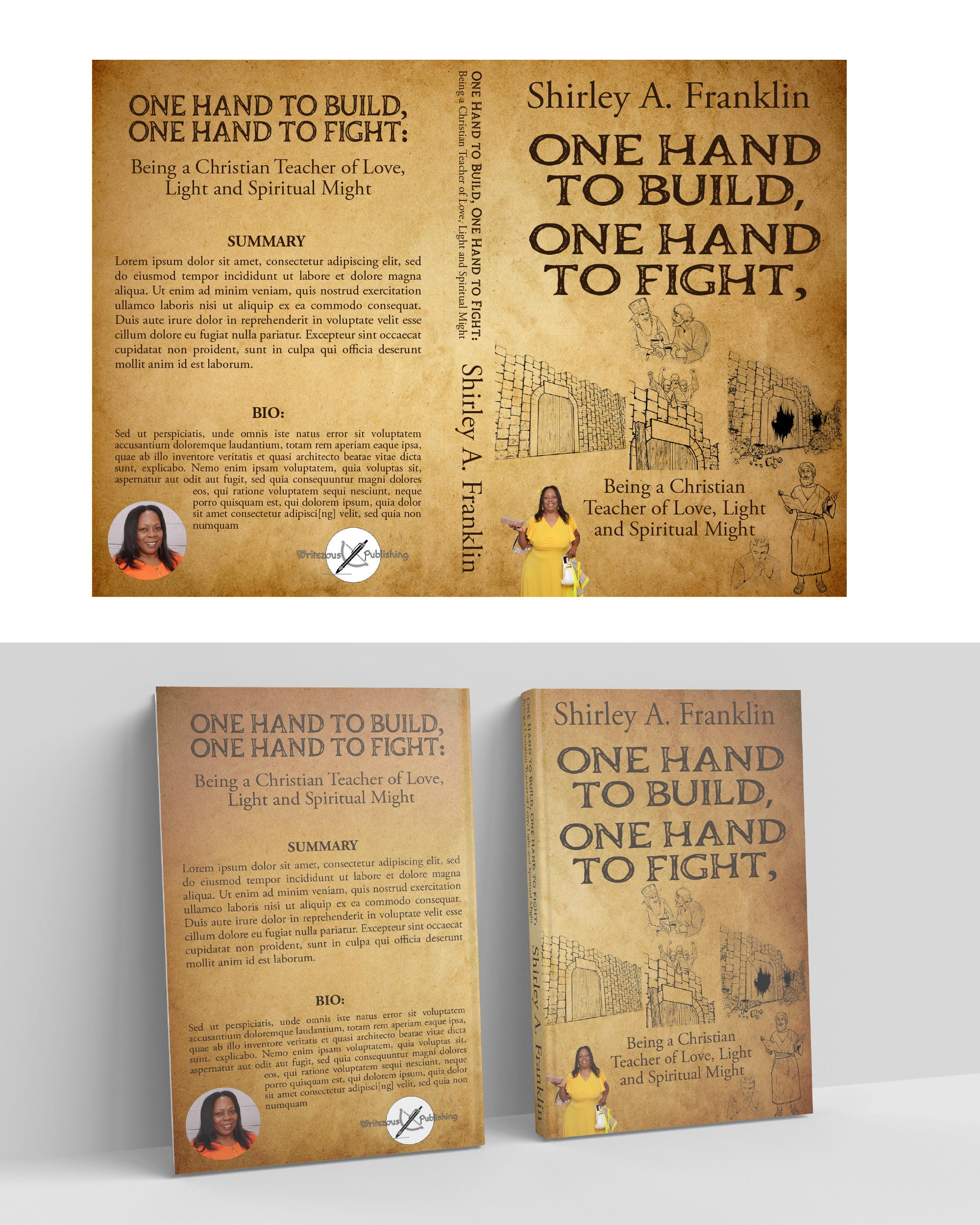 Diseño de portada de libro por Sergio Coelho para este proyecto | Diseño #30999122