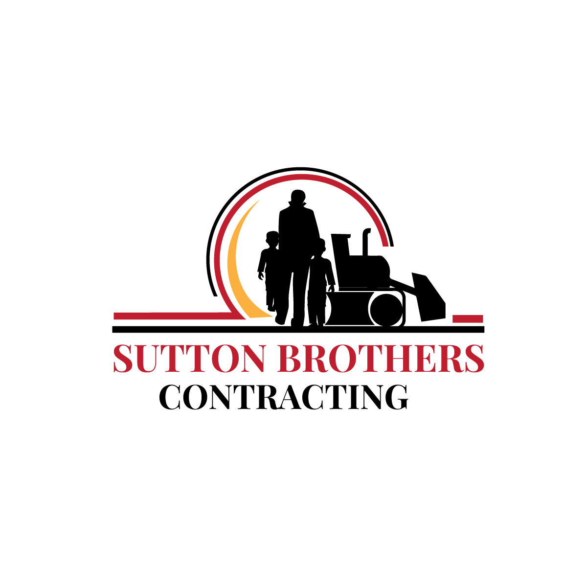 Logo Design for Sutton Brothers Contracting by DesignFriday Design