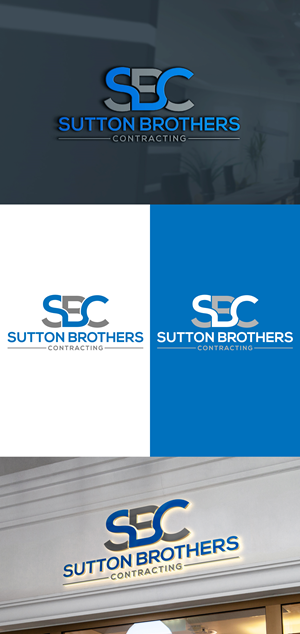 Logo Design by uzzal100 for Sutton Brothers Contracting | Design #30967648