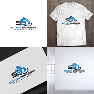 Logo-Design von SL Designer für Sutton Brothers Contracting | Design: #30963860