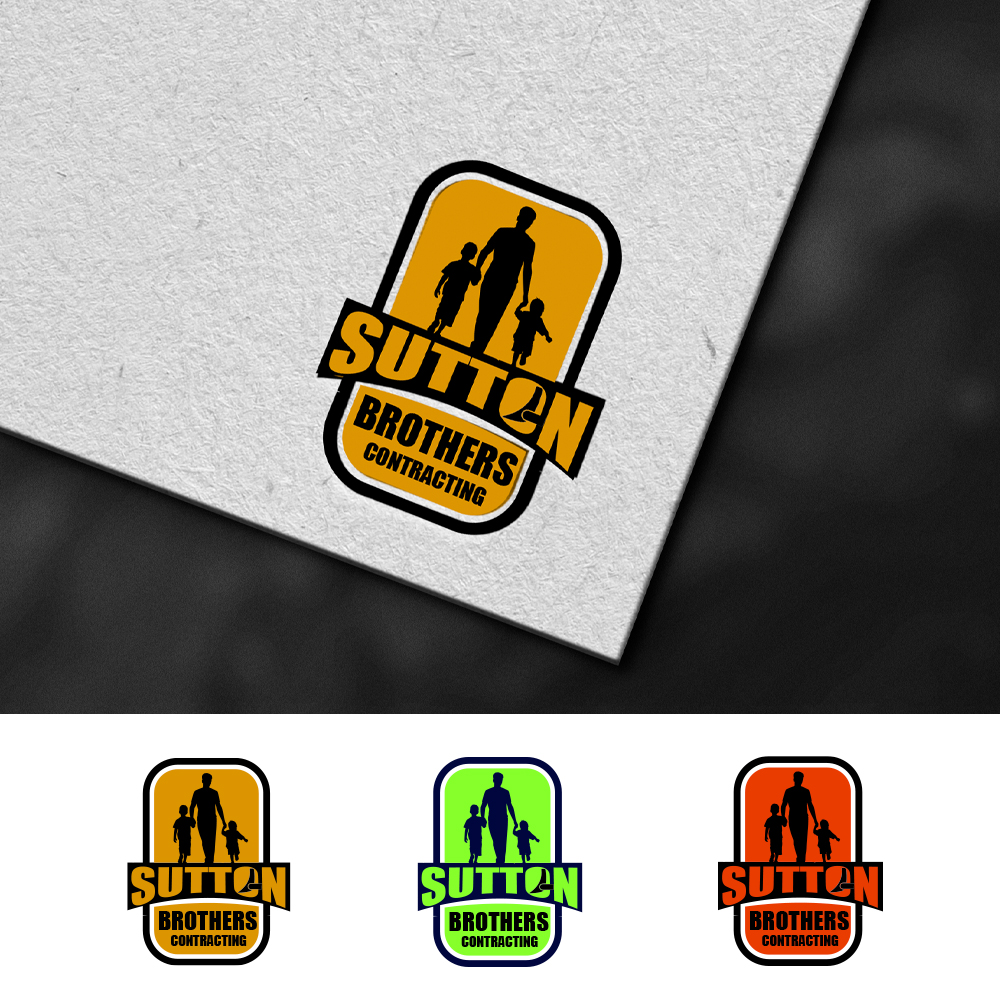 Logo-Design von NZ Creatives für Sutton Brothers Contracting | Design #30986829