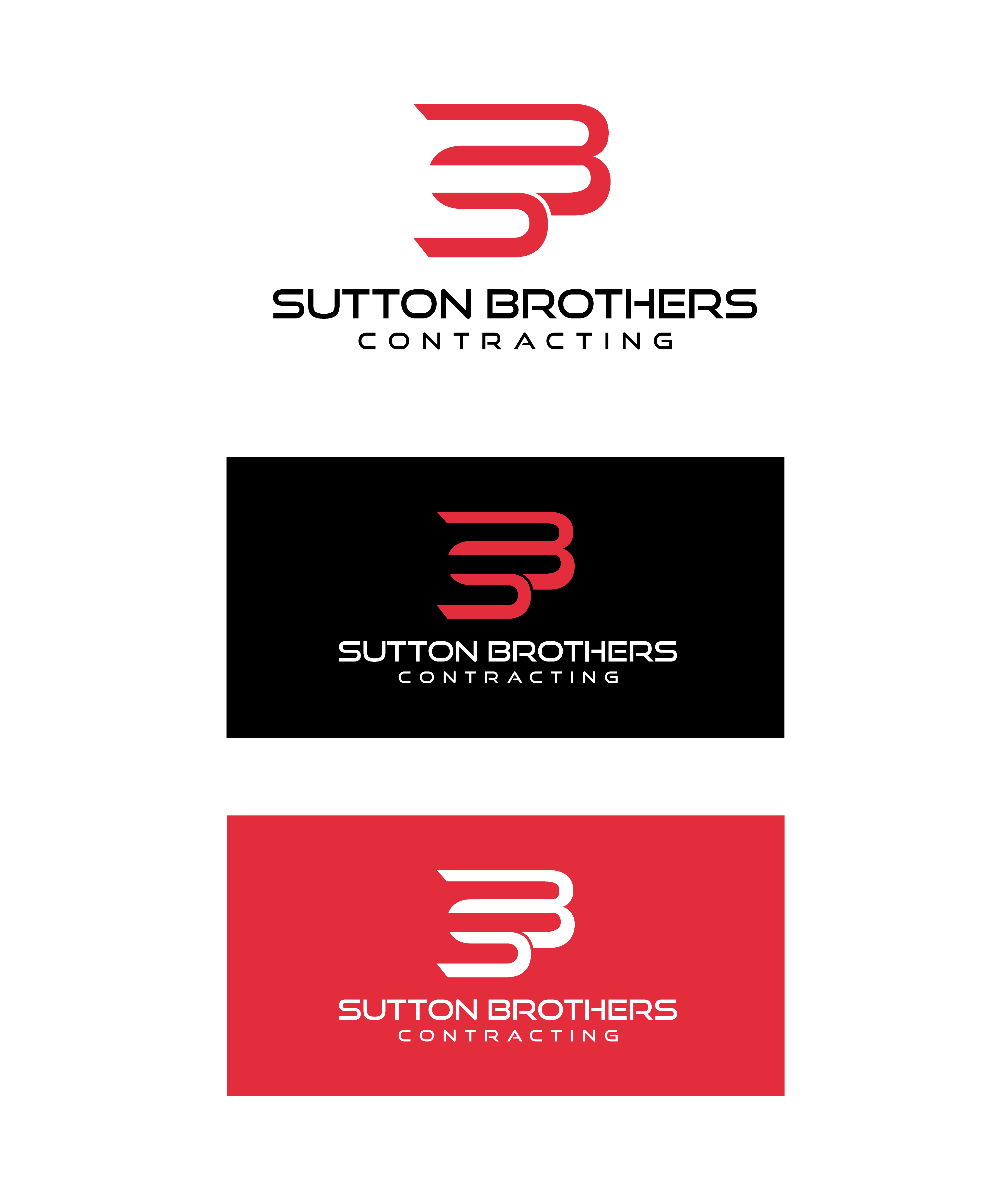 Logo Design by Paras Bali for Sutton Brothers Contracting | Design #31008668