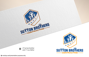 Logo-Design von Rubia@ für Sutton Brothers Contracting | Design: #30971571