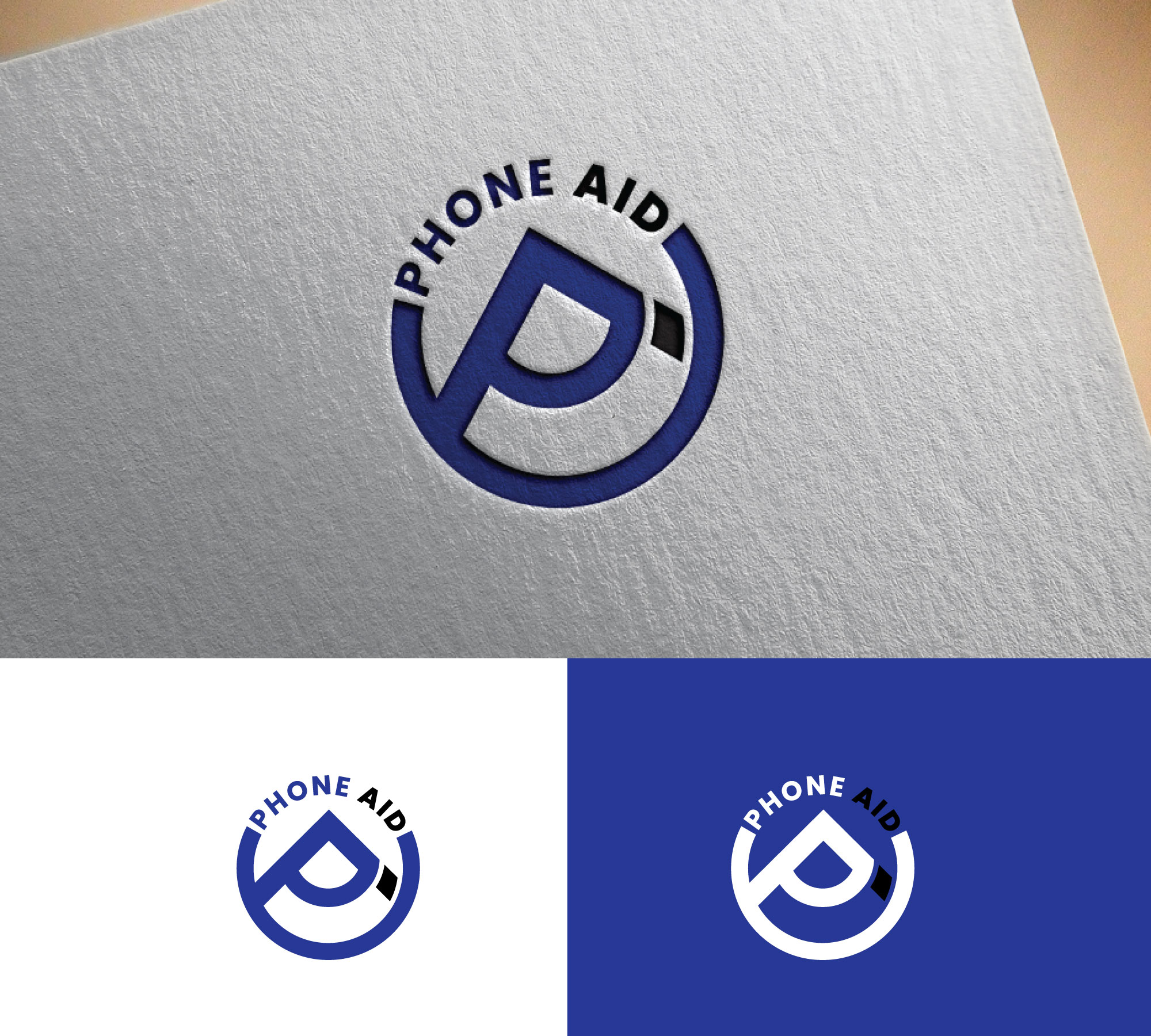 Logo Design by RRR Design for Phone Aid | Design #30965224
