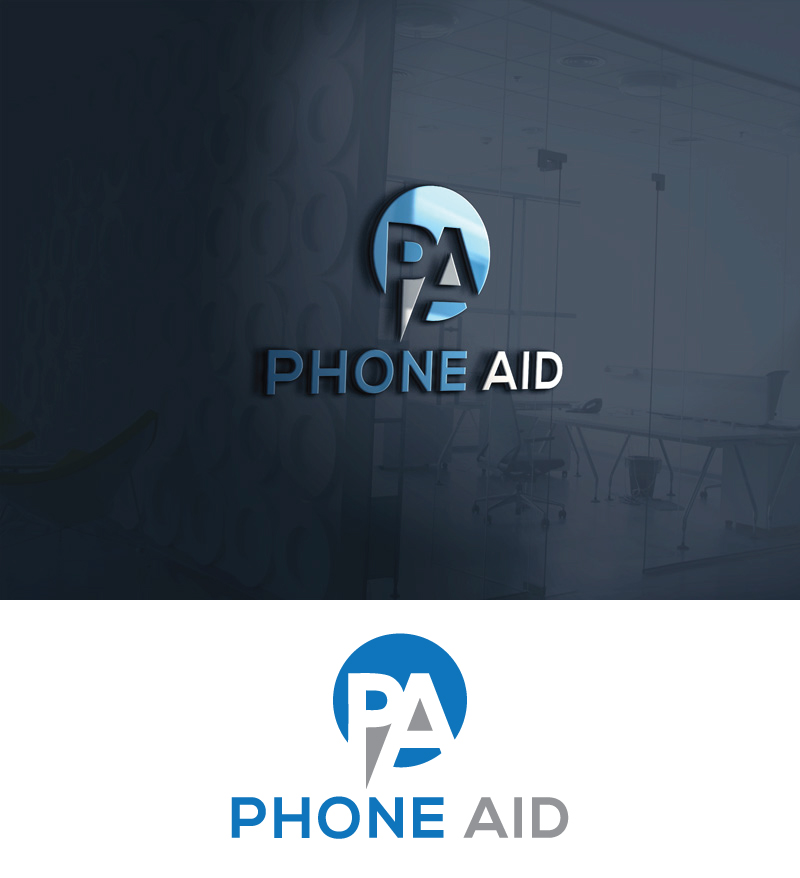 Logo Design by okimok for Phone Aid | Design #30971614