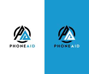 Logo Design by Rush Advertising for Phone Aid | Design: #30983065