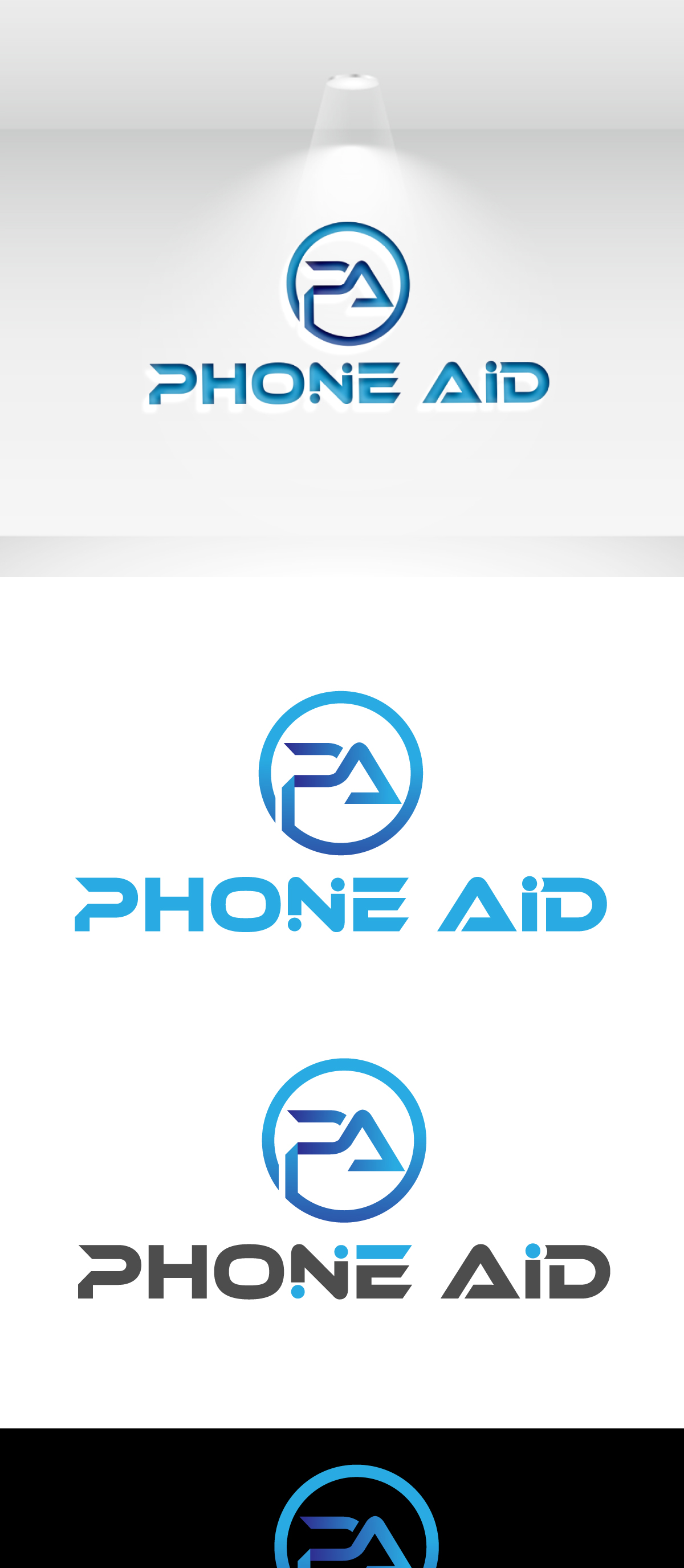 Logo Design by tanjir01 for Phone Aid | Design #30967567