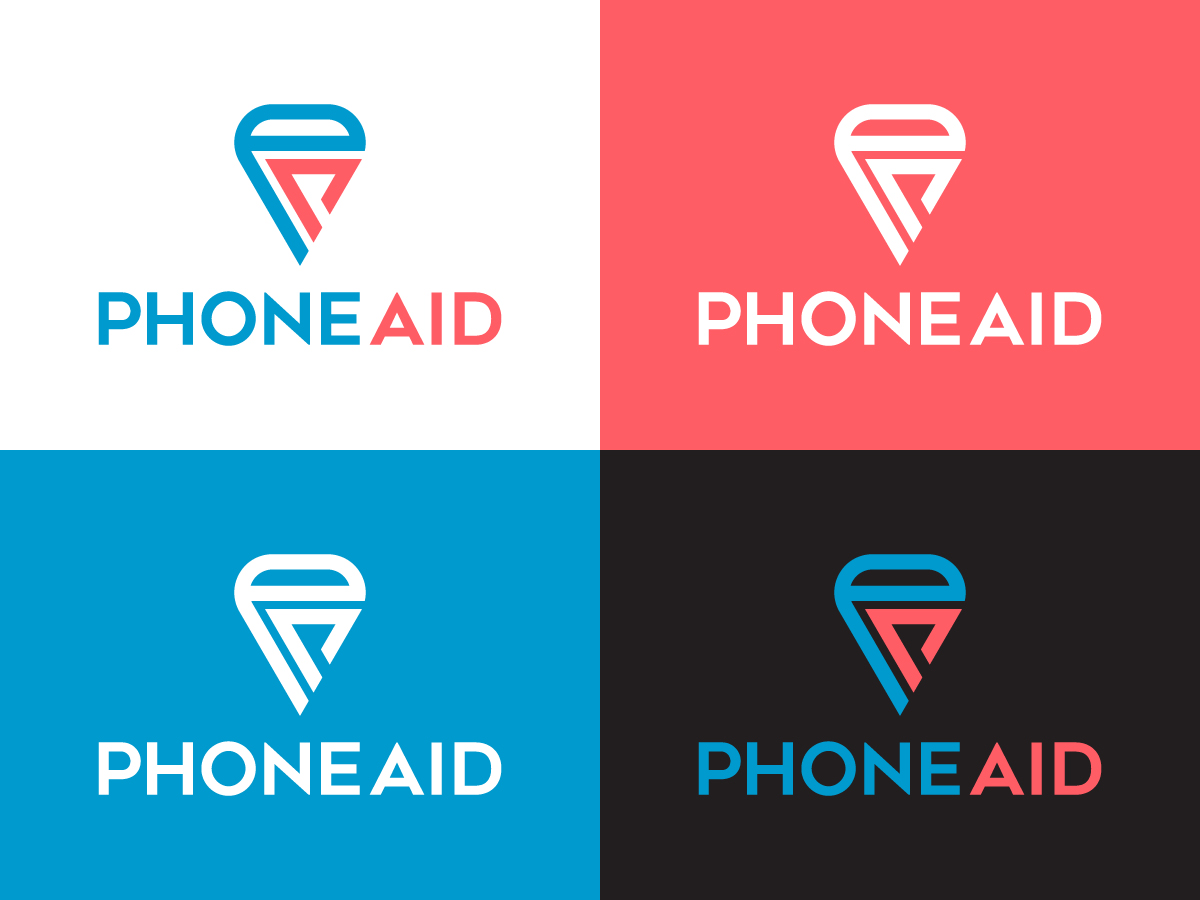 Logo Design by faizak for Phone Aid | Design #30969411