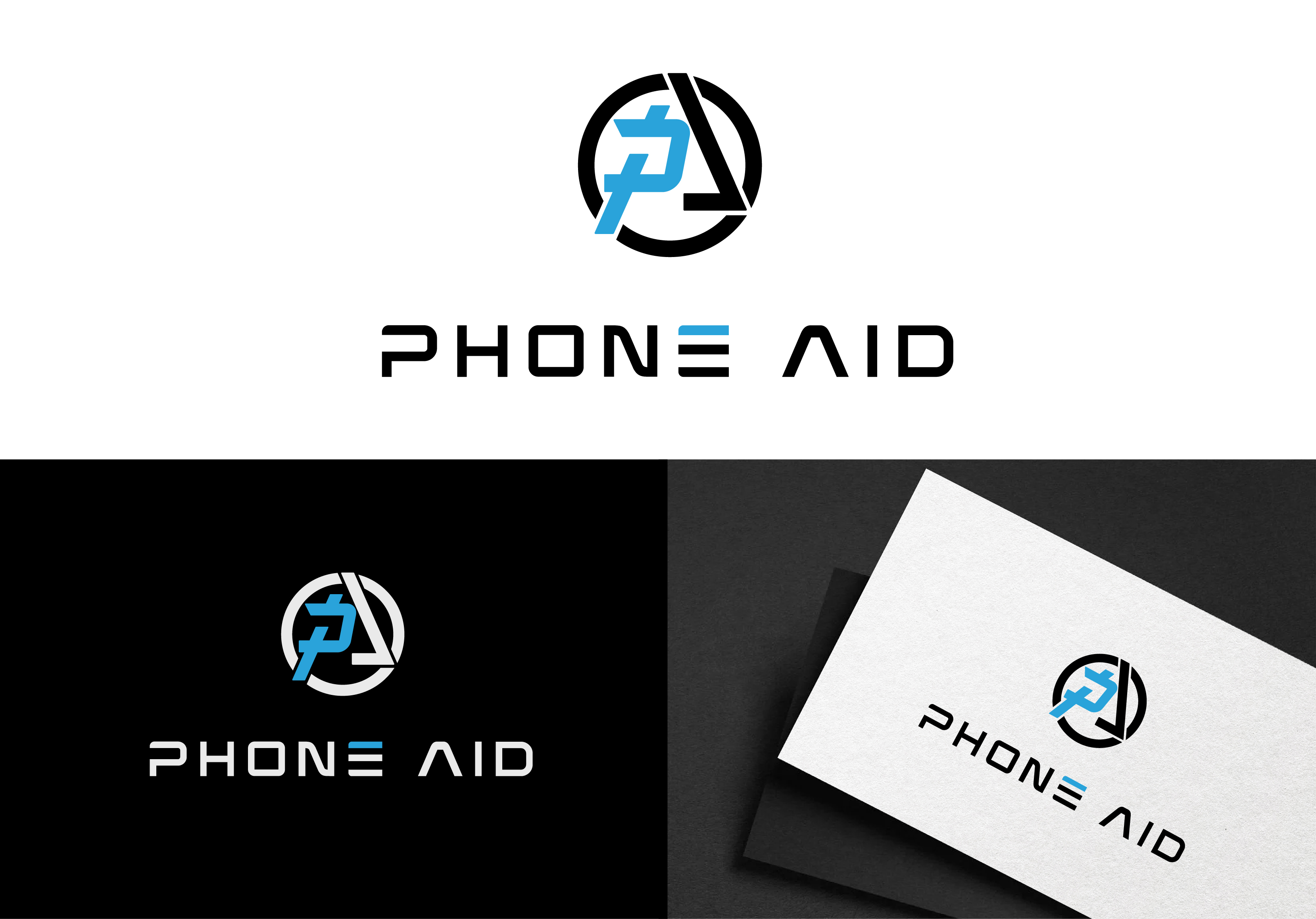 Logo Design by got2believe for Phone Aid | Design #30972399