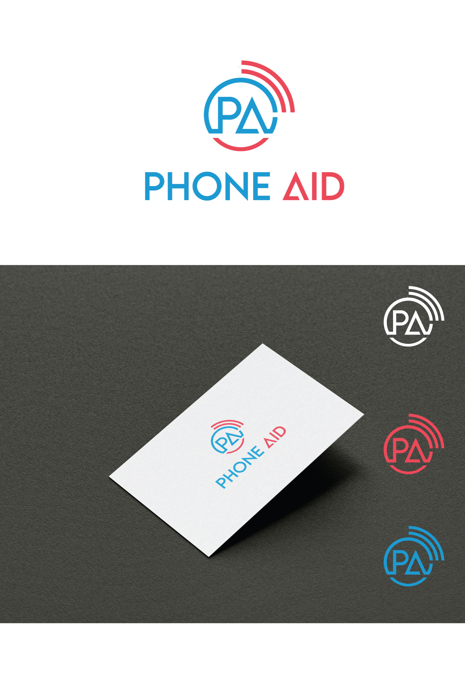 Logo Design by saurov for Phone Aid | Design #30967280