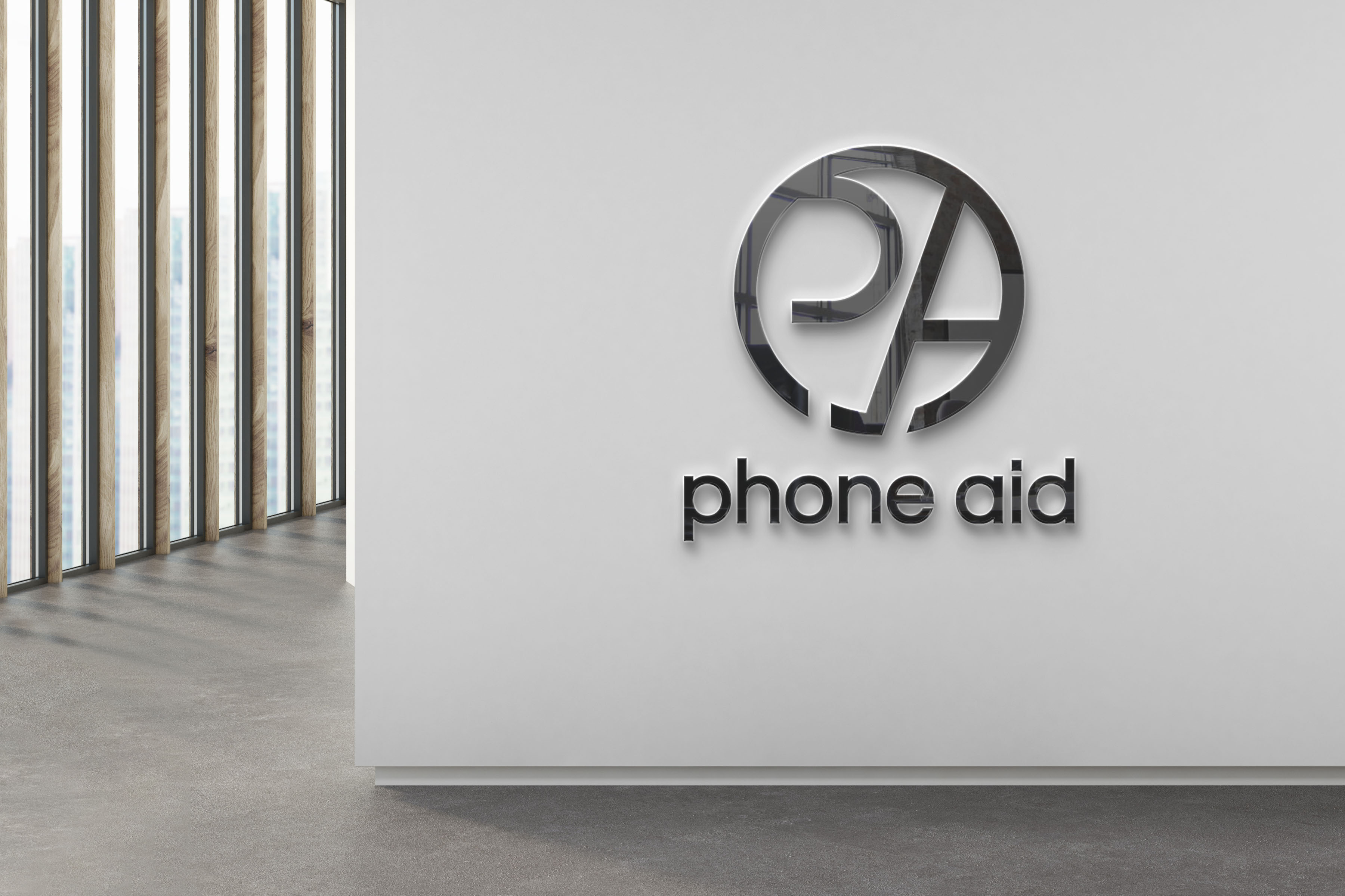 Logo Design by 4tech services for Phone Aid | Design #30965271