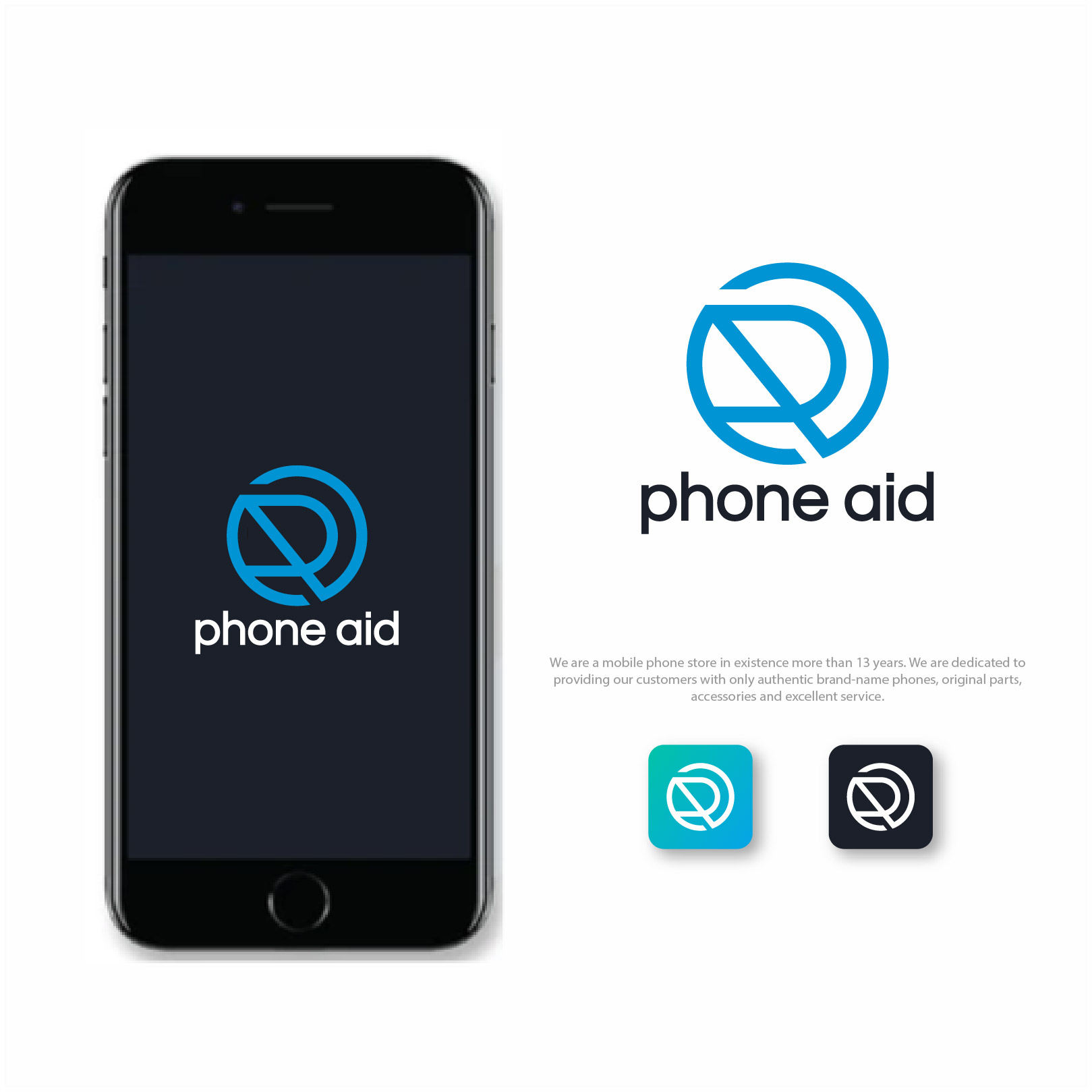 Logo Design by 4tech services for Phone Aid | Design #30965370