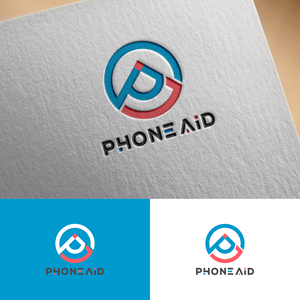 Diseño de Logo por anak mama para Phone Aid | Diseño: #30966408