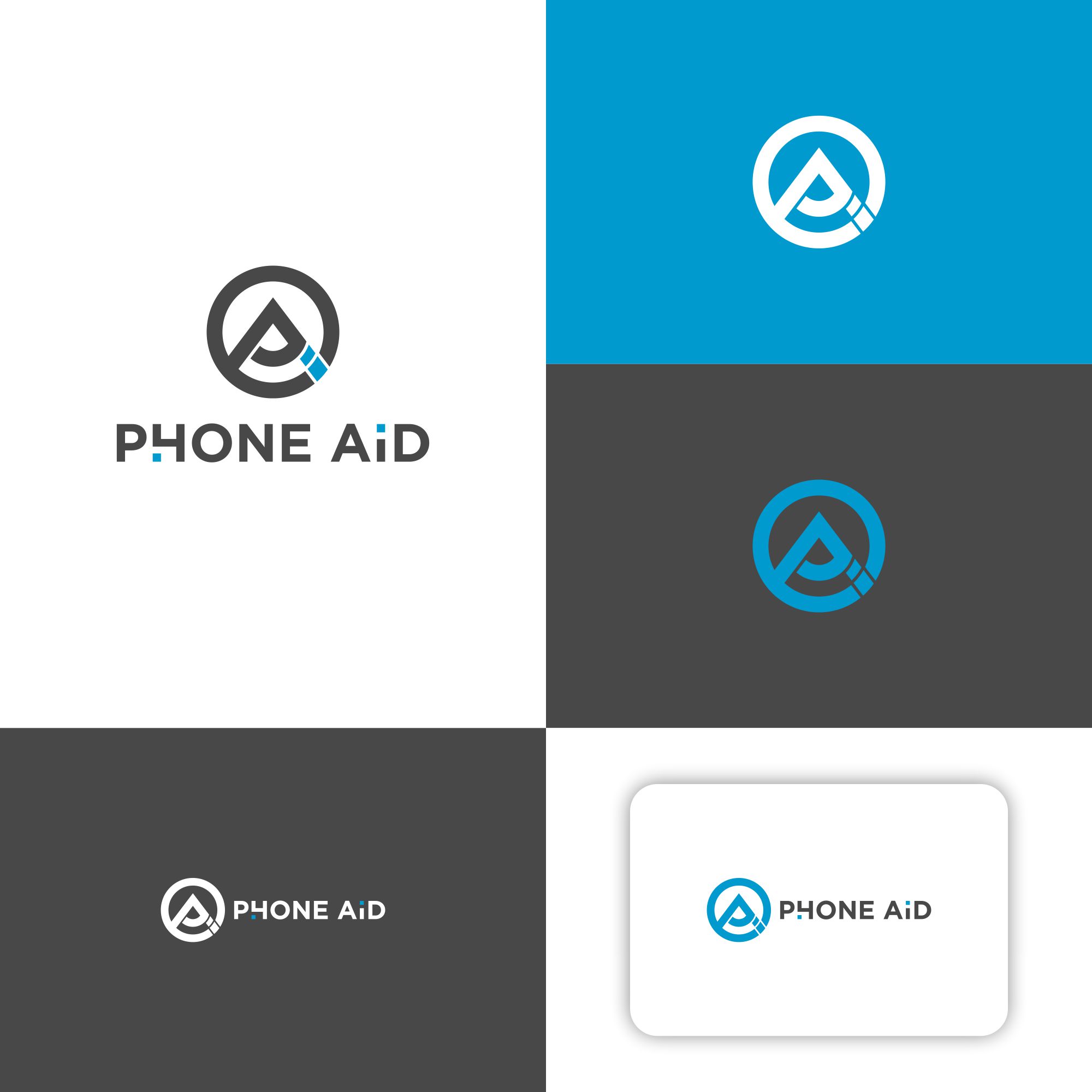 Logo Design by ark 2 for Phone Aid | Design #30969922
