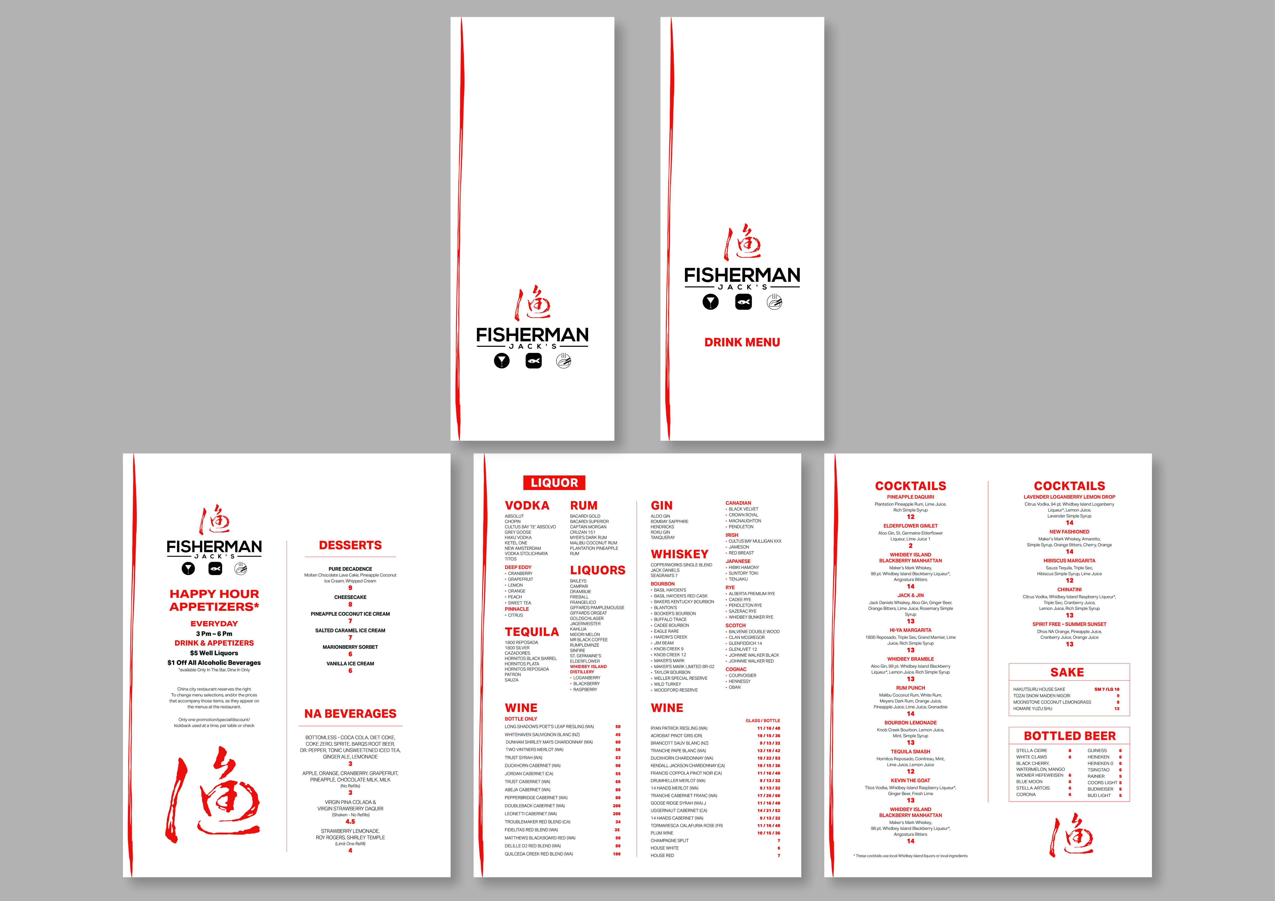 Menu Design by MarkoE for this project | Design #31131287