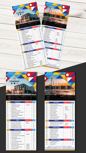 Menu Design by creativemood438 for this project | Design: #30982709