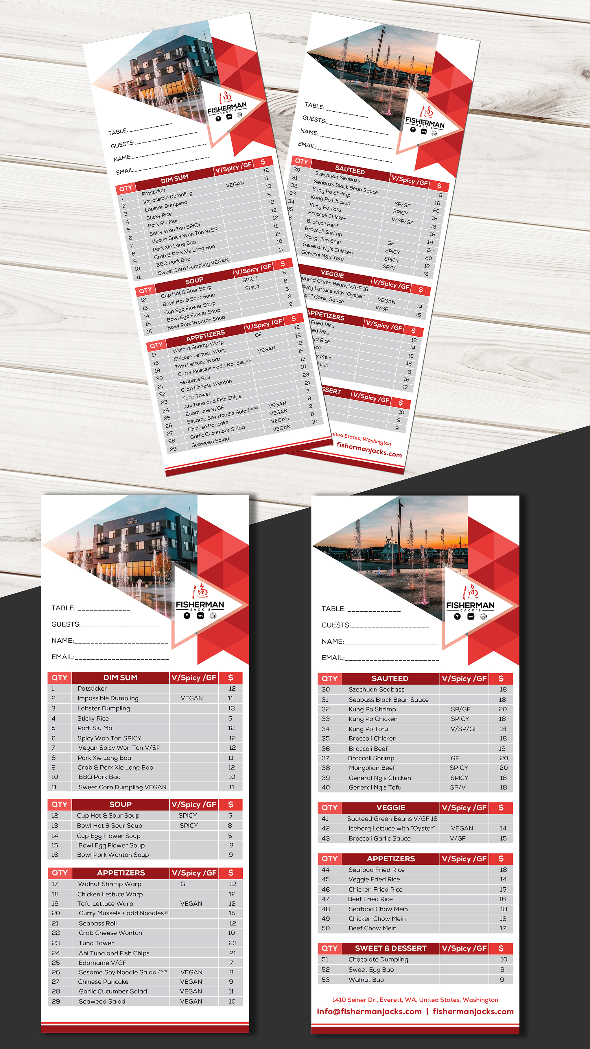 Menu Design by creativemood438 for this project | Design #30982710