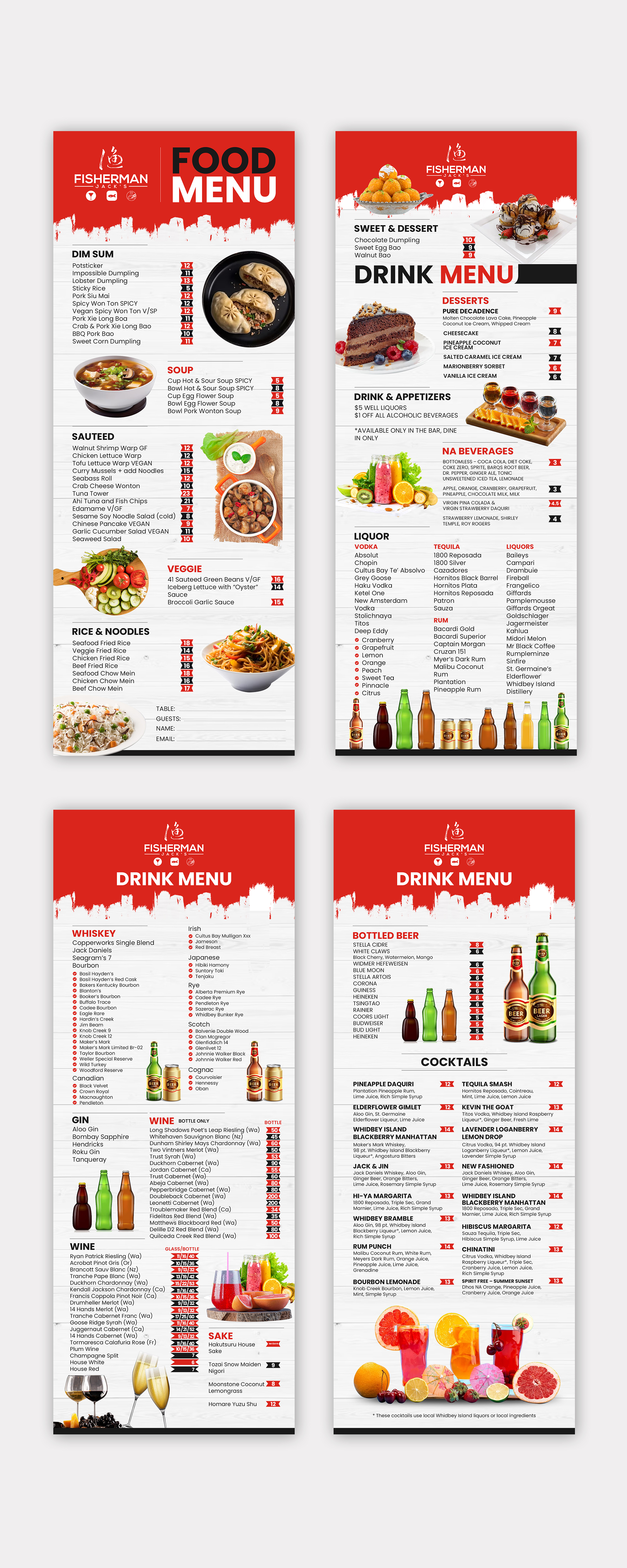 Menu Design by debdesign for this project | Design #30983528
