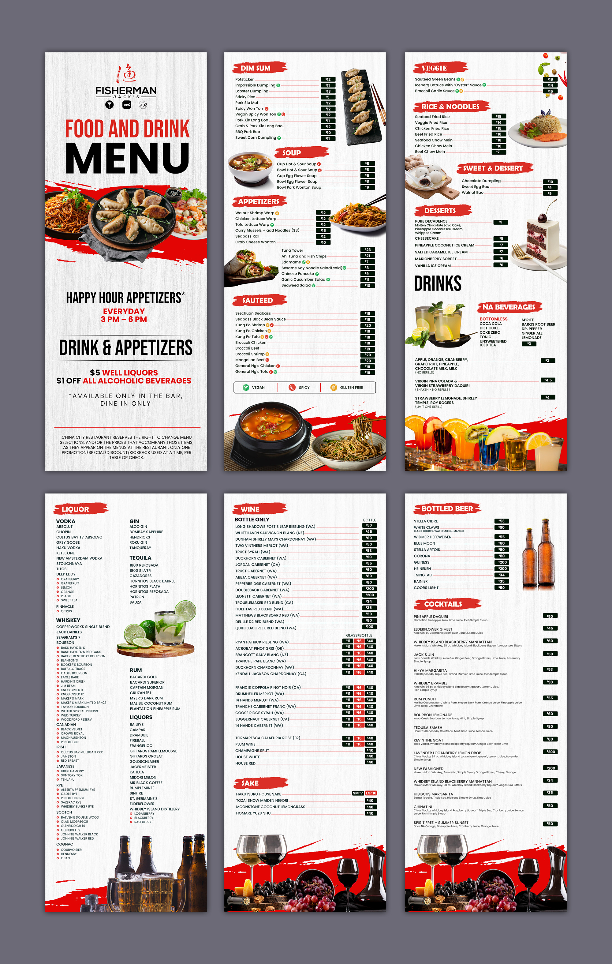 Menu Design by debdesign for this project | Design #30983788
