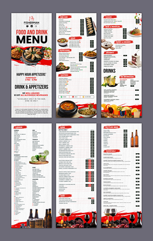 Menu Design by debdesign for this project | Design: #30983788
