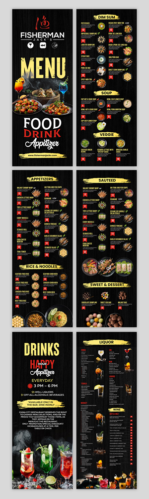 Menu Design by debdesign for this project | Design: #30984639