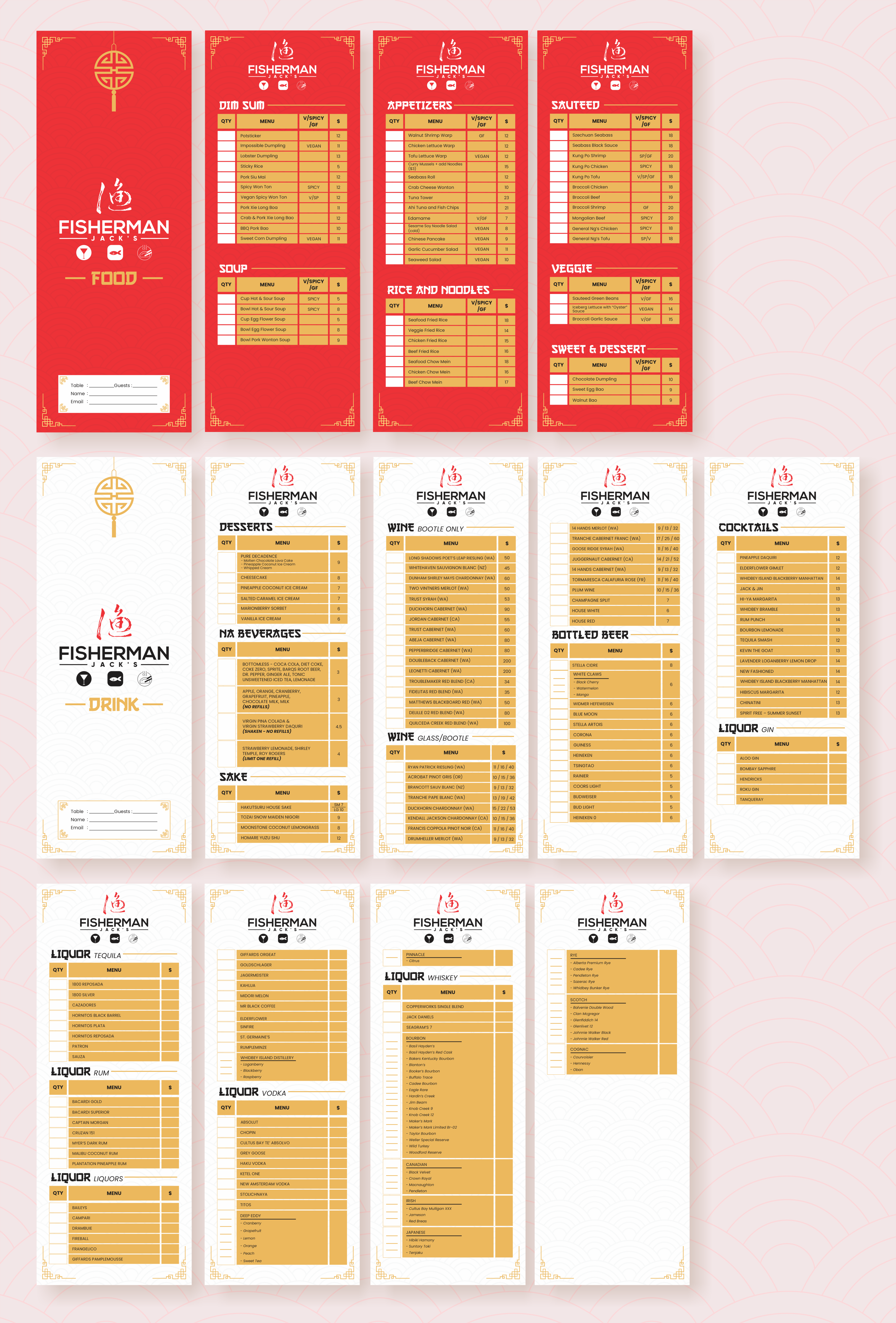 Menu Design by Awang_ for this project | Design #31098067