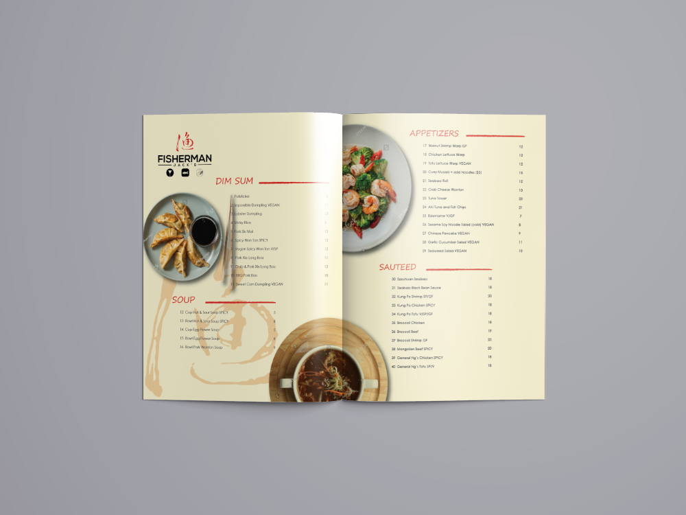 Menu Design by nafizrahat for this project | Design #31096724