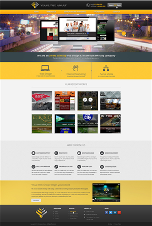 Web Design by Emmanuel for this project | Design: #3112604
