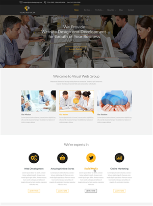 Web Design by Violeta Pironkova for this project | Design: #3097747