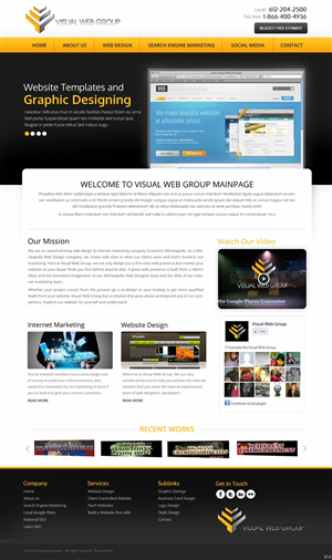Web Design by pb for this project | Design: #3096609