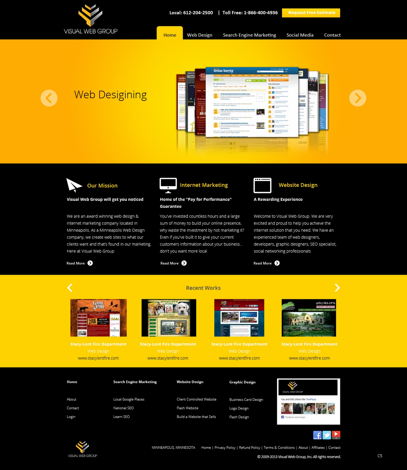 Web Design by pb for this project | Design #3116787