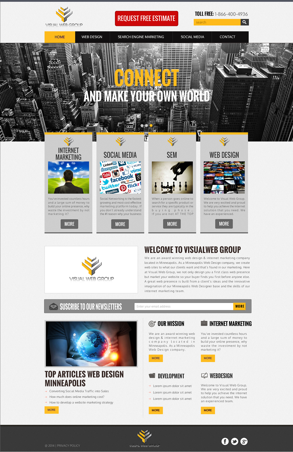 Web Design by Sbss for this project | Design #3129617