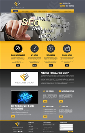 Web Design by Sbss for this project | Design: #3150103